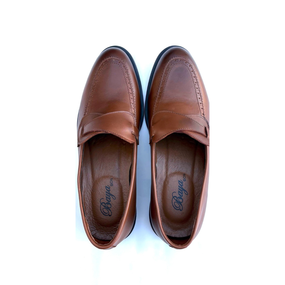 Mocassins Butterfly – Noir / Tabac