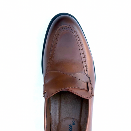 Mocassins Butterfly – Noir / Tabac
