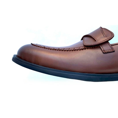 Mocassins Butterfly – Noir / Tabac